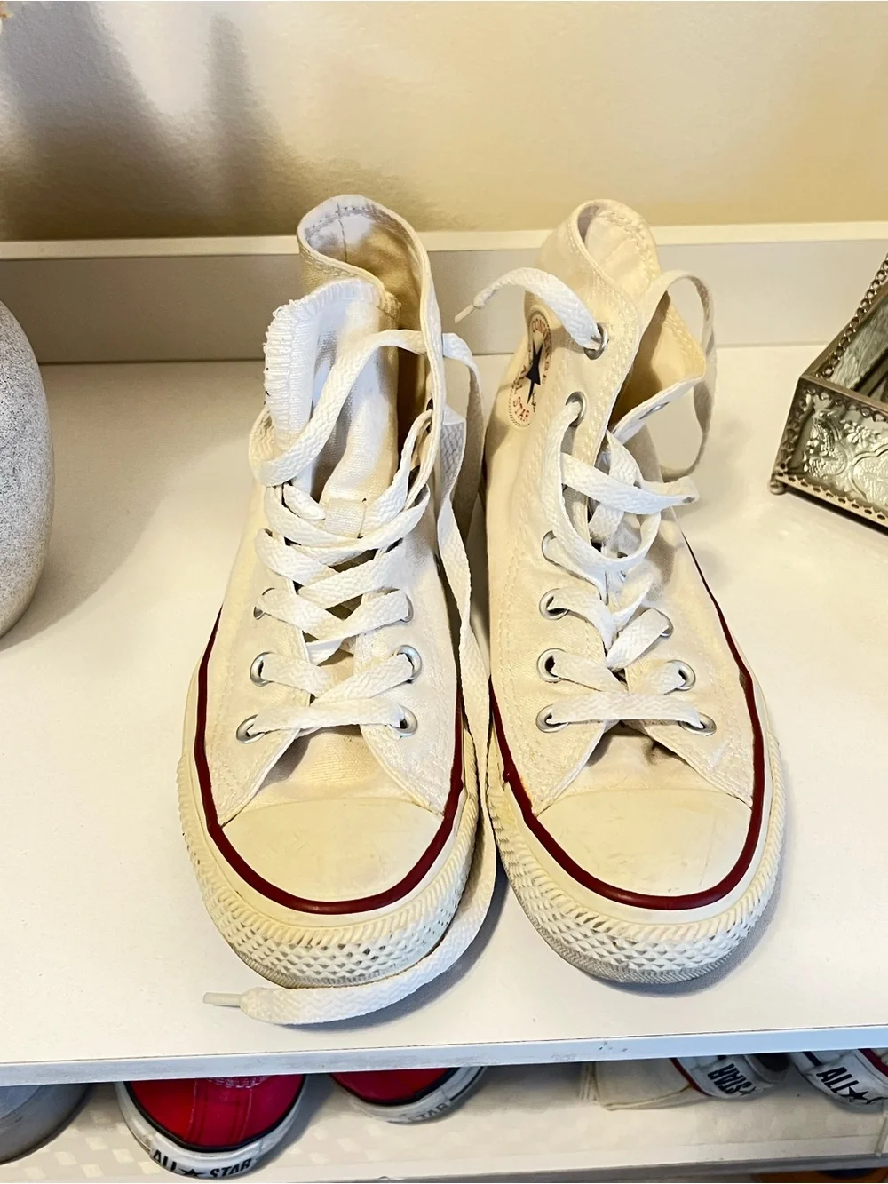 Converse Chuck Taylor All Star White High Top Sneakers